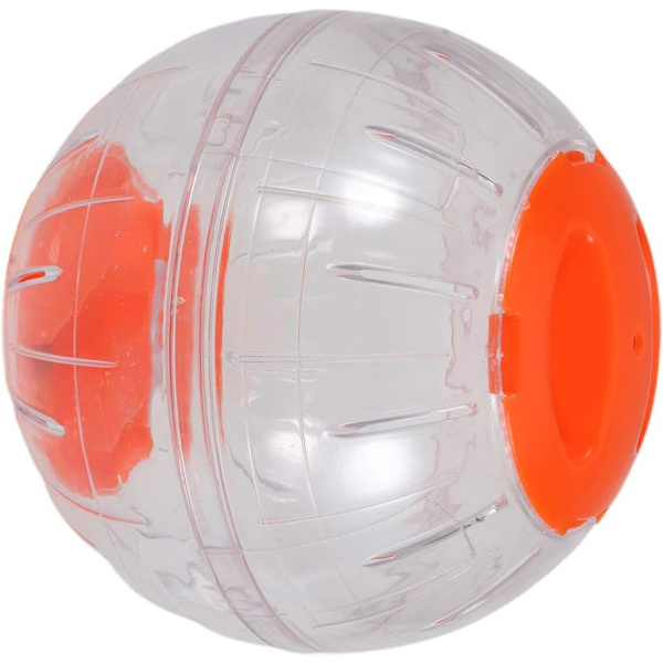 Hamsterboll Löpningsövningsboll Mini Löpningsboll Runt Litet Husdjur (Orange)