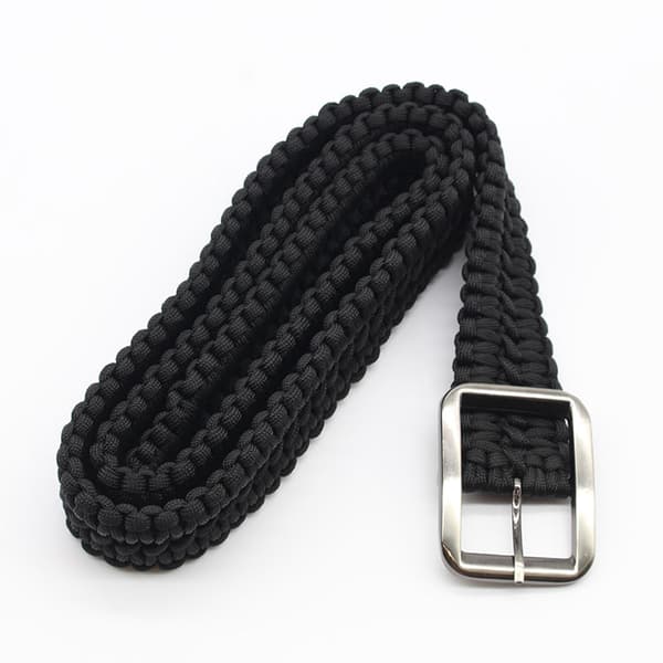 550lbs Paracord Overlevelsesbelte Verktøybelte Dobbel Cobra Solid Ste
