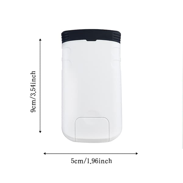 Helppo suurentaa pieni lukulasin suurennuslasi x4 tasku, mini hän