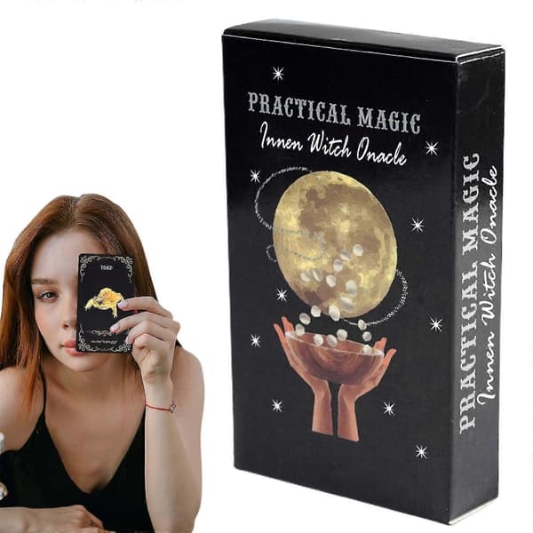 Practical Magic Oracle Cards Tarotkortlekar för nybörjare och proffs