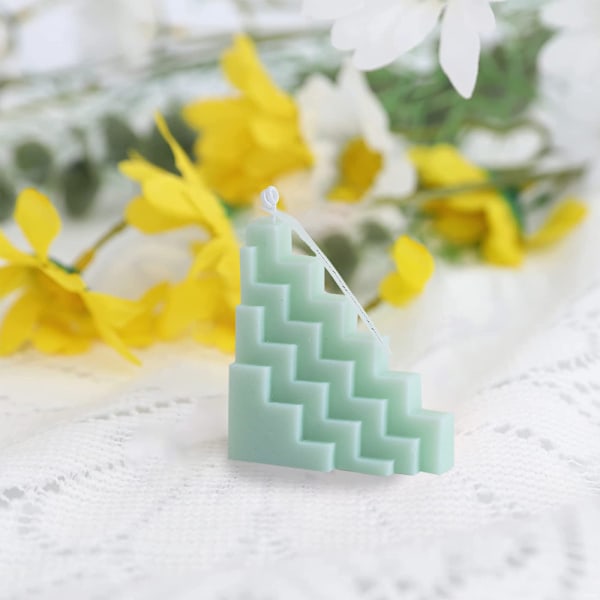 2 ljus aromaterapi prydnader geometriska ljus hushålls aromaterapi ljus