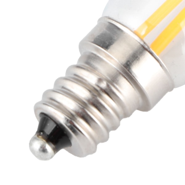 10 kpl E12 Pitkä Filamentti Pieni LED-Lamput Himmennettävä Lamppu 1,5W AC110V Kotivalaistukseen