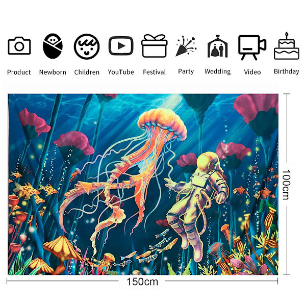 Tapestry Dream Planet -tapetti, Maisematapeetti, Unelmatapeetti