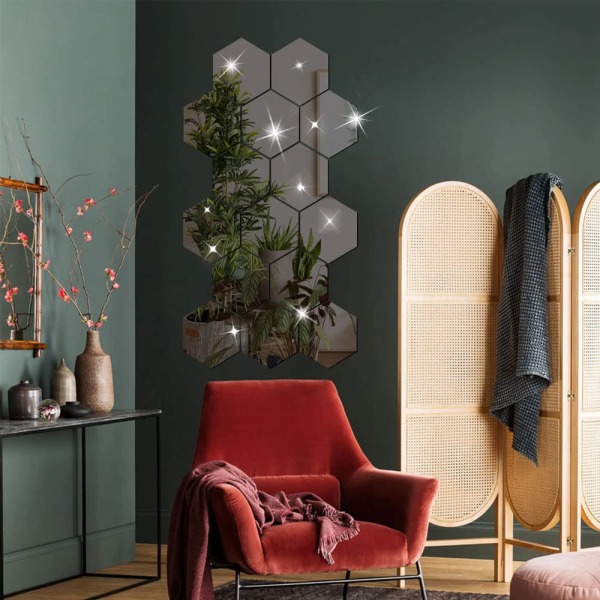 Speilveggdekor | for soverom, stue, 3D akrylmateriale