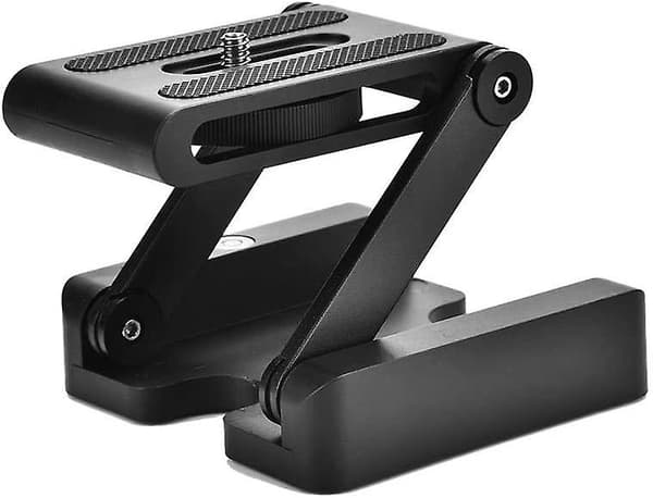 Z-beslag til DSLR-kameraer, Premium Materiale Flex Tilt Hoved med Quick Release Plade for problemfri stativtilslutning