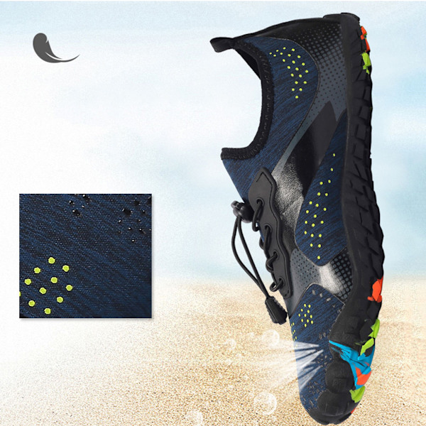 1 Par Utomhus Vattentäta Trekking Snorkling Strand Simning Yoga Skor 46