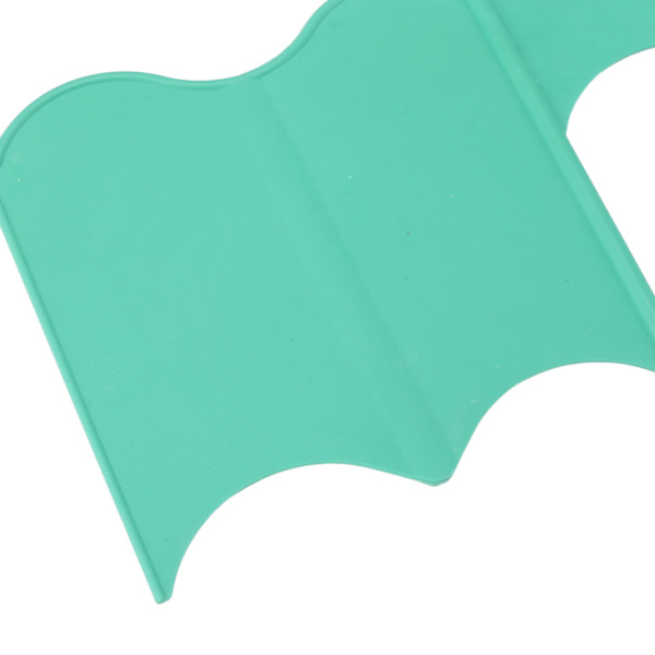 20PCS Interlocking Landscaping Edging Kit Väderbeständig Trädgård Landskapskant Kantsten Hammare i Gräs Kant Grön