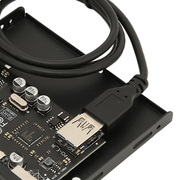 PCIE til USB 3.0 PC Frontpanel 4 Porte 5Gbps PCIE USB Adapter Understøtter Hot Swap 3,5 Tommer USB3.0 Frontpanel til Windows