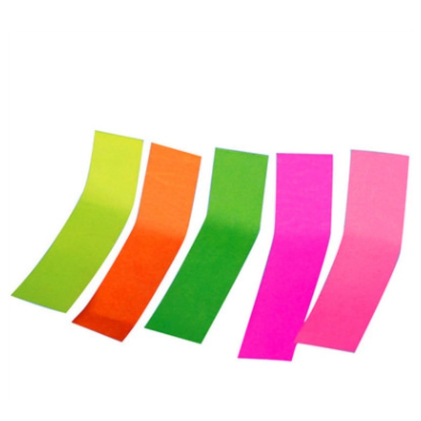 Sticky Notes 0,6 x 2 Selvklebende Notater 65 Lyse Farger 30 Blokker