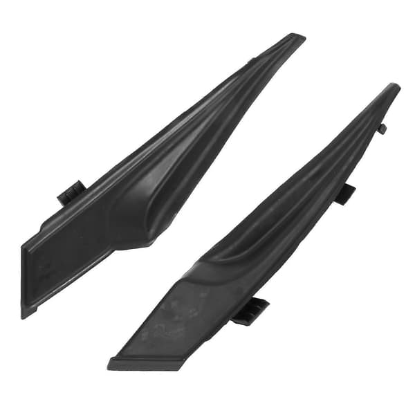 2 stk. Frontrude Visker Cowl Trim Vandafviser Plade Hals Trim Panel Til Corolla 2014-2019