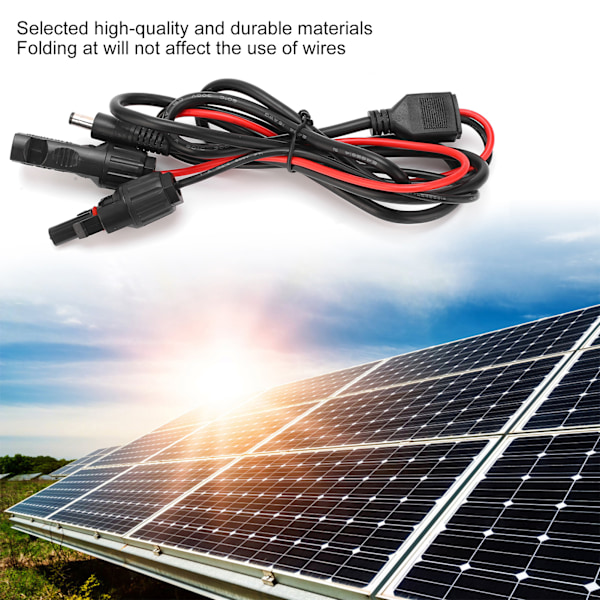 Solcellsladdkabel Mässing Högfrekvent DC5521 Strömledning för Elektriska Apparater 300V
