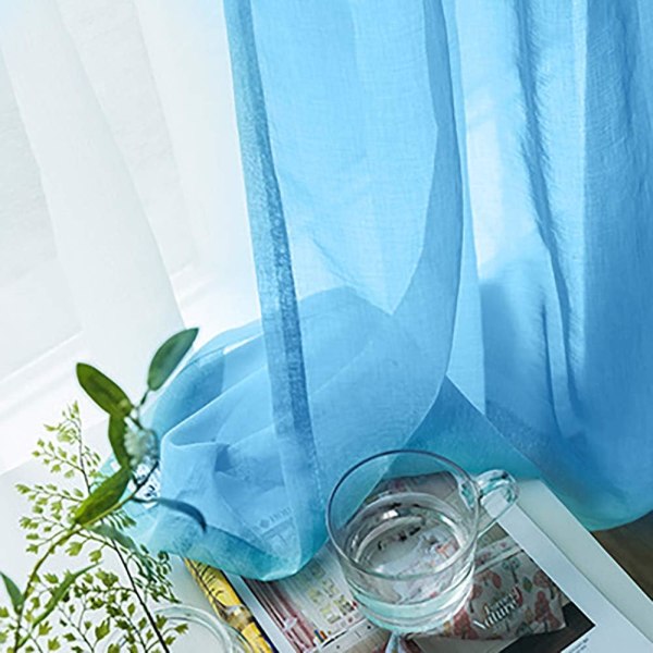 Transparente Gardiner til Stuen med Stanglomme