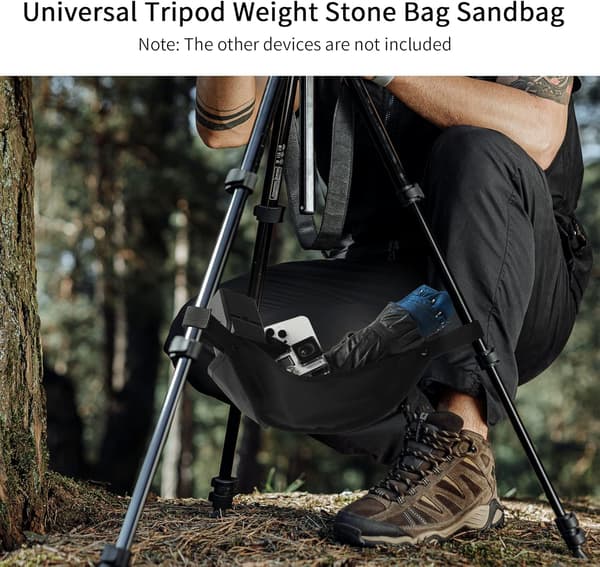 Stativ Vægt Sandpose Sort Holdbar Stativ Stenpose Universal Li