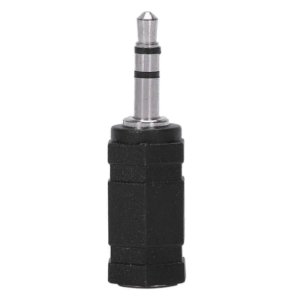 2,5 mm Stereo Hun Til 3,5 mm Stereo Han Stik Jack Audio Adapter, Sort