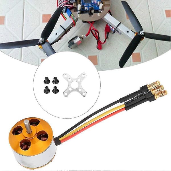 A2212 1400kv Borstlös Outrunner Motor Högeffekts Borstlös Motor För Rc Quadcopter Multicopter Flygplan