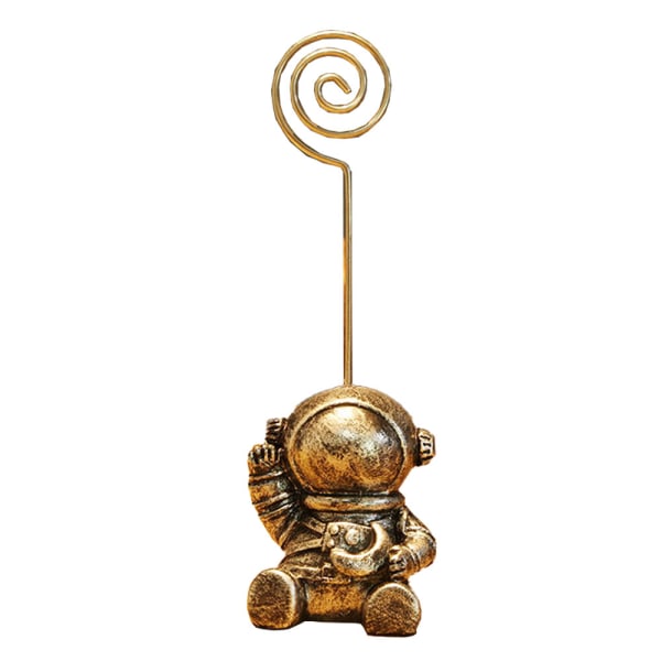 Astronaut Statue Barnleke for Barn, Dekorativ Hjemmebordhylle, A
