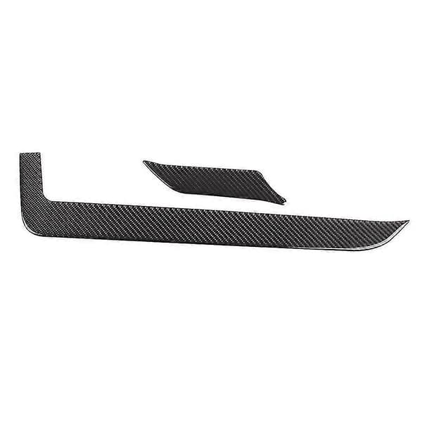 Bil Karbonfiber Senterkonsoll Side Girskift Panel Dekorativt Deksel Trim For Tacoma 2015-2020