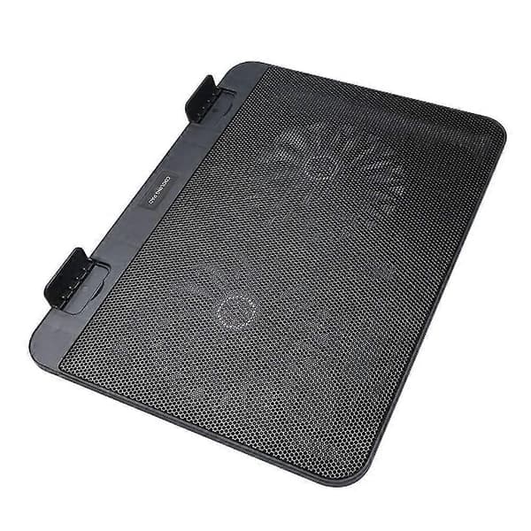 Gaming Laptop Køler, Kølerbase Position Fan, To Støjsvage Blæsere, Blåt LED Lys, Til Gamere Og Off