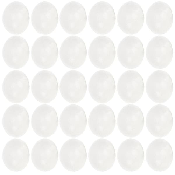 30 stk. imiterte egg påske DIY håndmalte egg dekor eggmodeller for barn