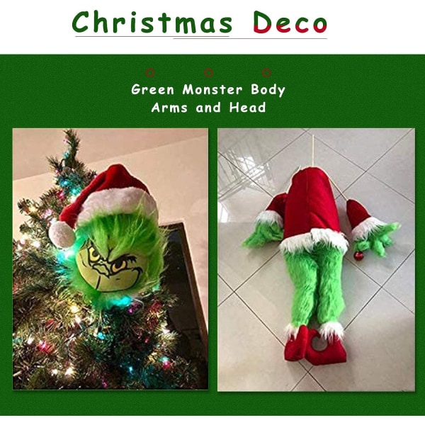 Christmas Elf Body Decorations How The Stole Christmas Burlap