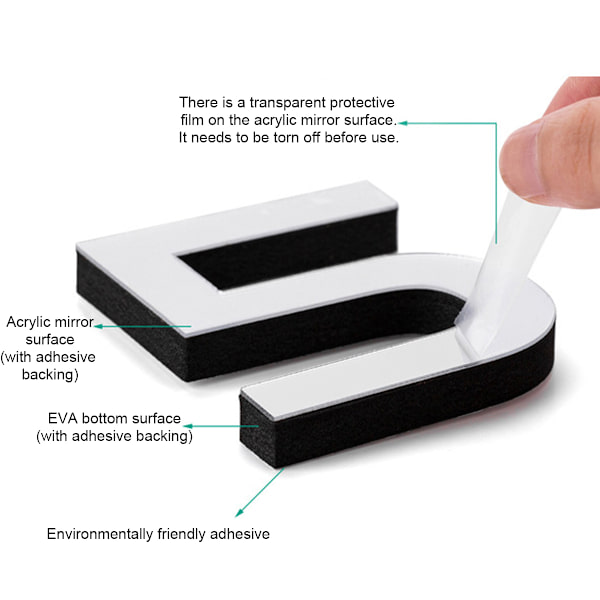 DIY Veggklokke, 3D Rammeløs Veggklokke, Moderne Design Dekor
