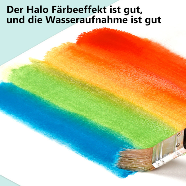 50 ark akvarellpapper (300g) - A6