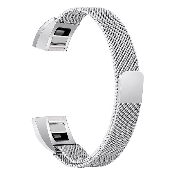 Kompatibel med Fitbit Alta Band Metall, Rustfritt Stål Band Justerbar Tilbehør Armbånd Small Large for Alta Armbånd Kvinner Menn
