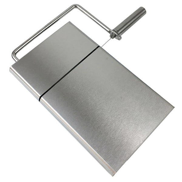 Cheese Slicer, Guillotine Style Sleek Modern Design, Stainless