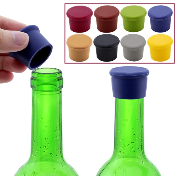 Flaskpropp, vinflaskkapslar Återanvändbar silikonöl
