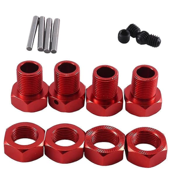 4 stk. Metal Hjul Hex Hub Adapter Til 1/10 Arrma Kraton Outcast Rc Bil S S Tilbehør