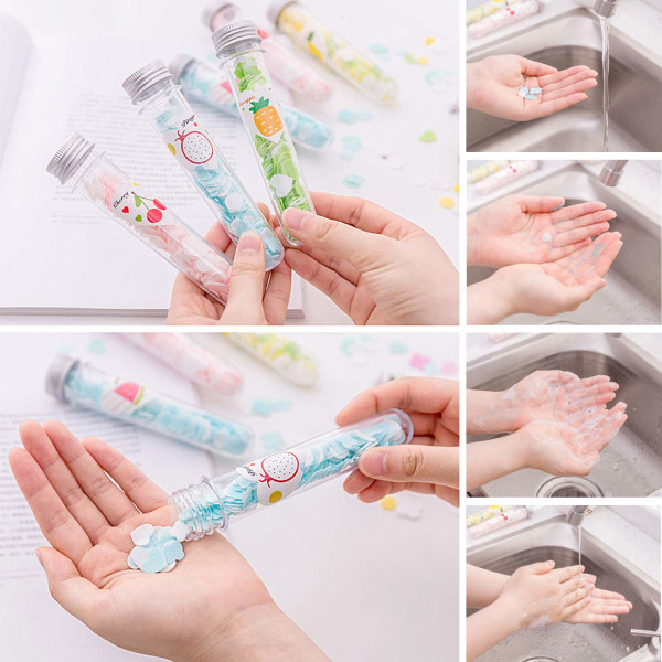 14 stk Reagensrør Plast 40ML Transparent