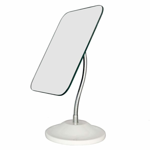 Elegant Kompakt Design Justerbar Flexibel Svanhals Sminkspegel, Precisions Klarhet Spegel Bärbar Bords Sminkspegel för Sminkbord Badrum