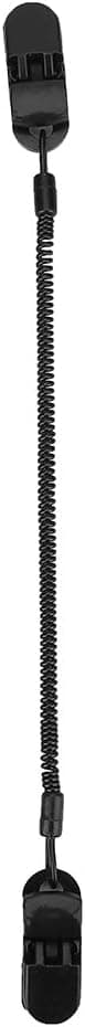 3 stk. Hatteholderclips Sejlclips, Sort Hatteholderclip fo