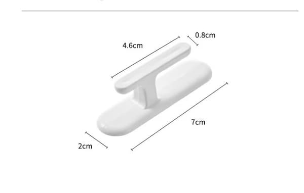 Ledningsorganisator til apparater - 4-pak ledningsholder kabel