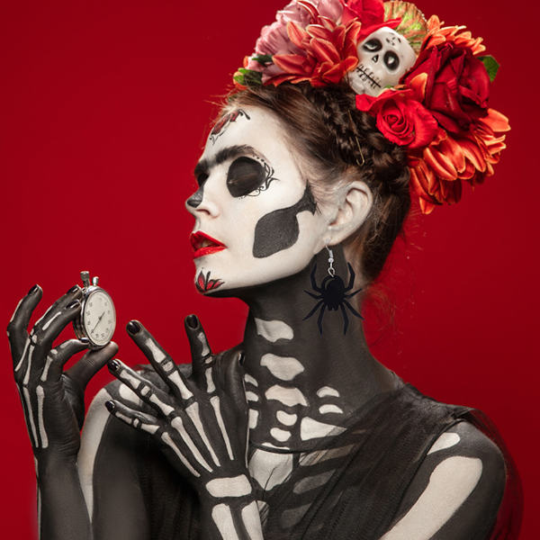 Halloween-øreringe - kostume smykker