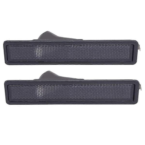 2x Grå Bakre Side Blinklys Markeringslys Lampe Linse Deksel Skall For- E30 E32 E34 318i 318is 325es