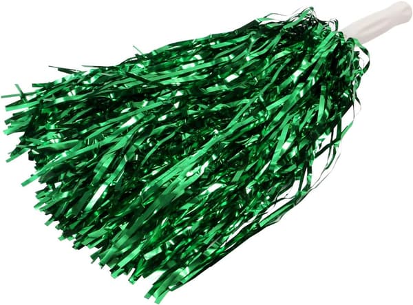 Gröna 2-pack Cheerleading Pompoms, Cheerleader Pompoms, Cheerle