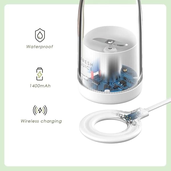 Håndholdt Blender, Bærbar Blender USB Genopladelig