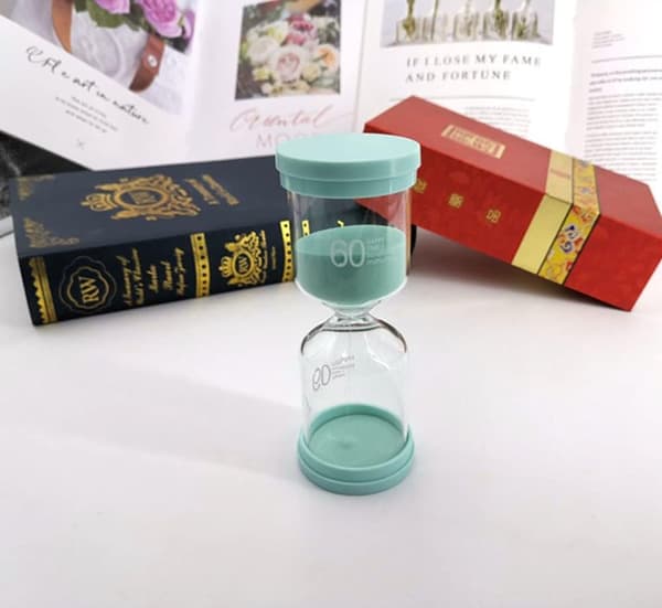 Timeglas Timer 60 Minutter Grønt Timeglas sandur til børn c