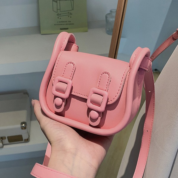 Ny kunstig læder mode retro håndtaske enkel skulder