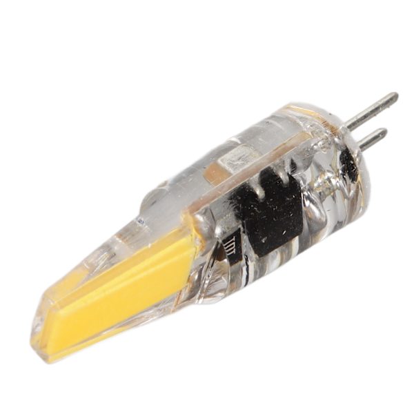 6 stk 6W 500LM G4 Pære LED COB Silikon Gel Energisparende Lampe Pære for Taklampe Vegglampe Bordlampe 220V Varmt Hvit