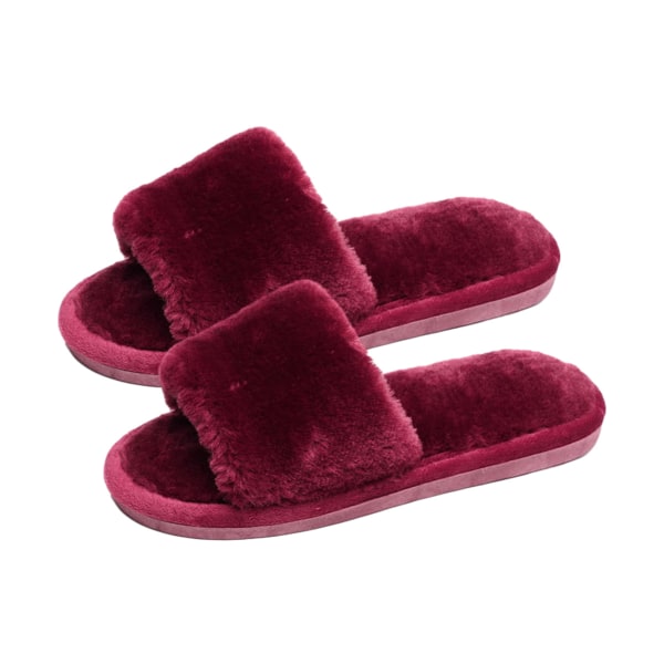 Open Toe Slippers for women Indoor, Cozy Memory Foam Womens Hous