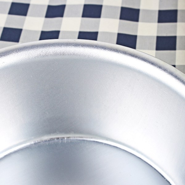 4 tum Aluminiumlegering Non-stick Rund Mini Tårtform Bakform Bakform Läckagesäker och Lätt att Lossa