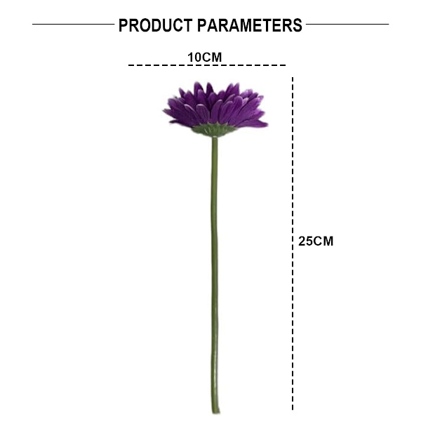 10 Bundter Kunstige Blomster Udendørs UV-Resistente Kunstige Blomster