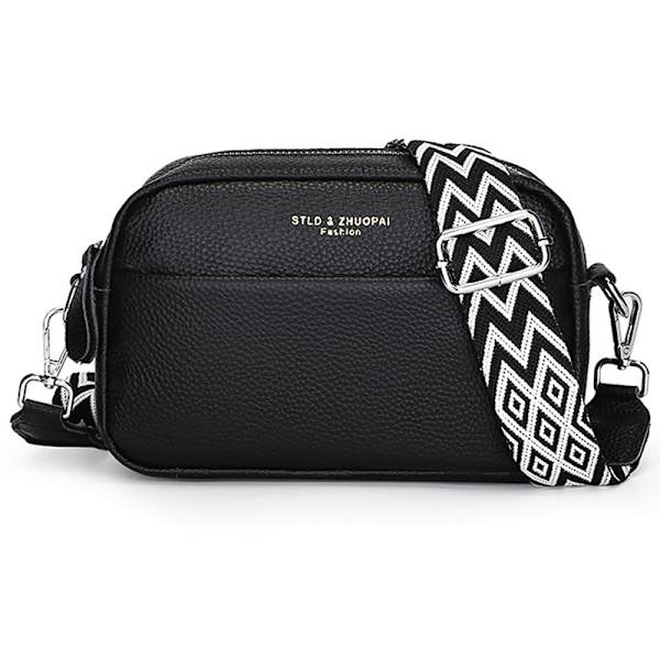 Crossbody-tasker til kvinder Crossbody kamera taske pung Tyk strop