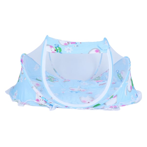 Robust Säkerhets Baby Bassinet För Hemma eller Resa, Portabel Vikbar Baby Sängnät med Omfattande Skydd och Högdensitets Andningsbart Nät
