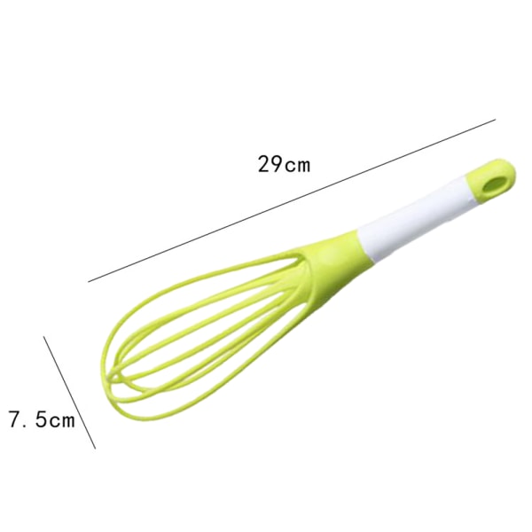 Whisk 2-In-1 Collapsible Balloon and Flat Whisk Silicone Coated