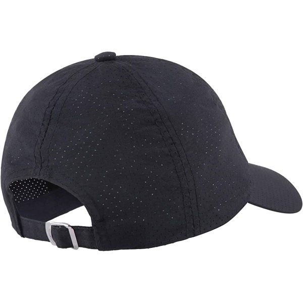 Baseball och softball enfärgad cap, ren bomull, unisex 011-black