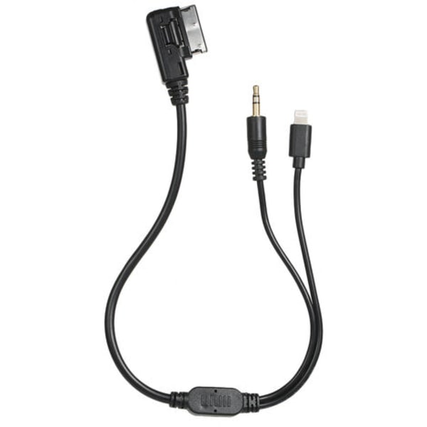 3.5mm AUX Interface Adapter med Fit-Line til Audi VW MDI AMI MMI iPad iPhone 5 6S