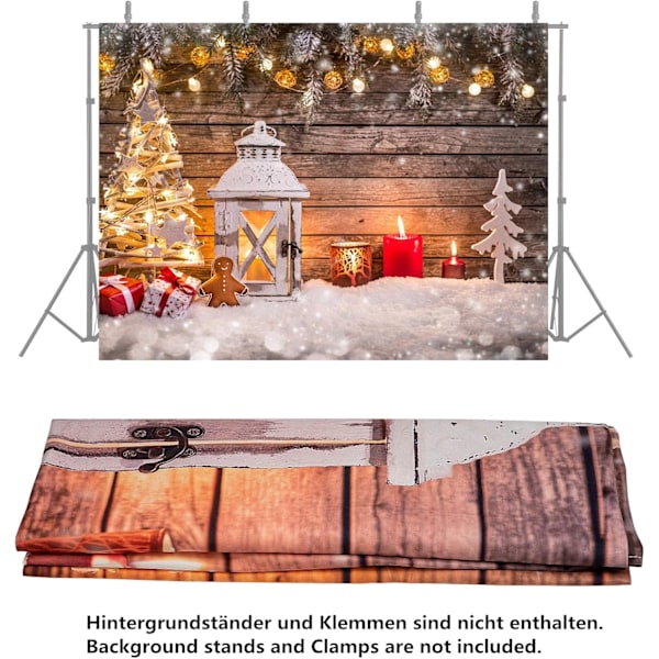 Hudvänlig julväv, väggbonad i polyestertyg för sovrum, vardagsrum, studentrumsdekor, anpassningsbar storlek, mångsidig dekor, lättskött